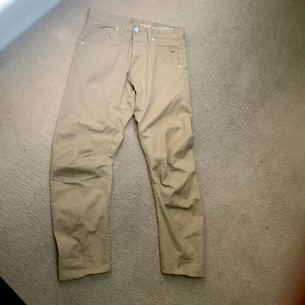 Jack and jones core intelligence tapered khaki pants